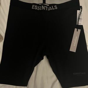 NWT ESSENTIALS FEAR OF GOD biker shorts
